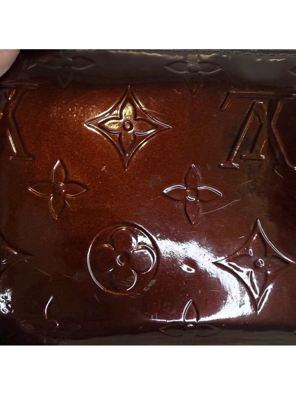 LOUIS VUITTON MONOGRAM VERNIS ZIPPY WALLET - Picture 5 of 16